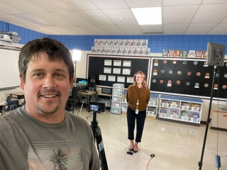 Day long shoot for @prairiemthealth and Project Reset to encourage responsible digital usage in our community. Thanks @kmarv_agnew for making it easy! 🎥 🤳